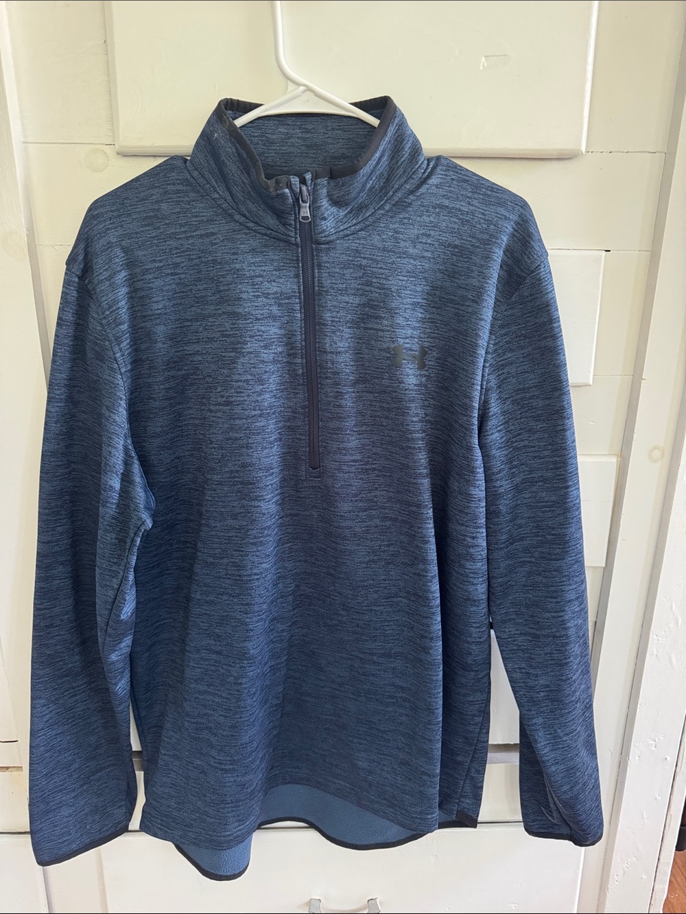 Under Armour Men’s Navy Heather 1/4 Zip Pullover